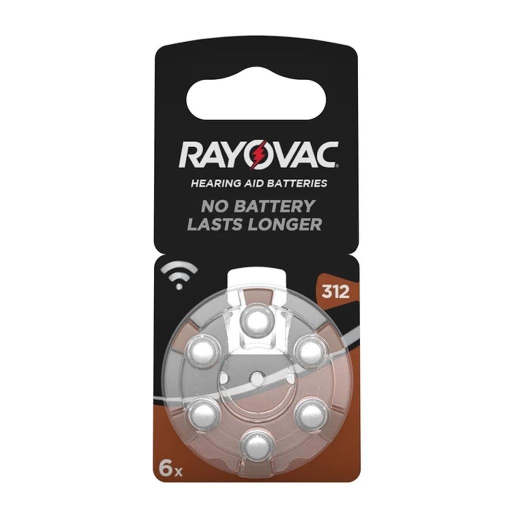 Rayovac Hearing Aid Batteries 312 İşitme Cihazı Pili