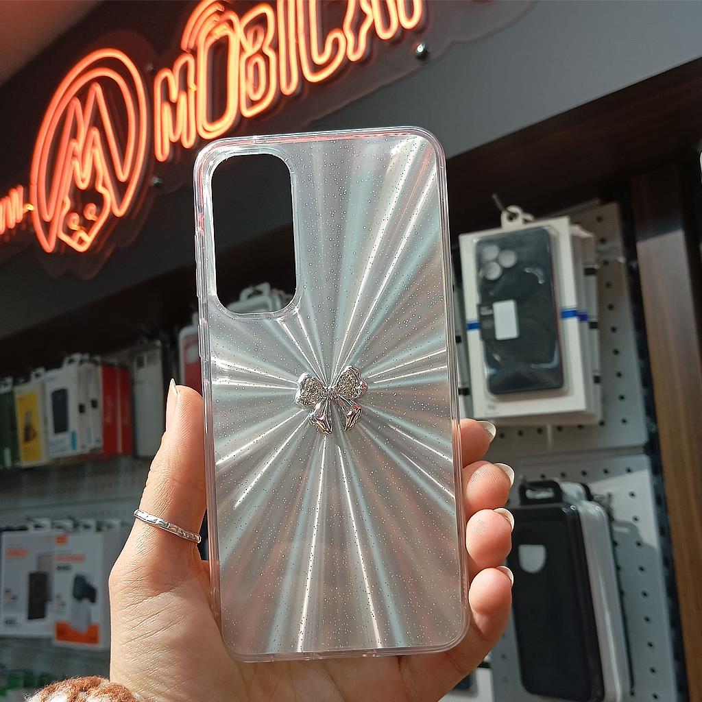 Samsung A15 Simli Taş Süslü Hologram Kapak