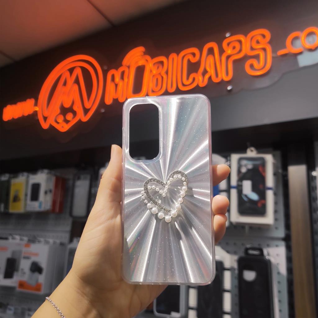 Samsung S24 Simli Taş Süslü Hologram Kapak
