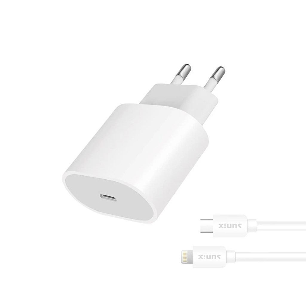 Sunix S-26 Type-C Lightnıng 20W Şarj Seti