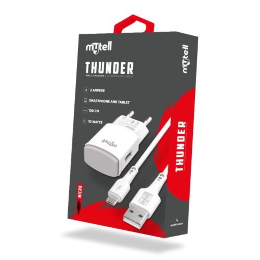 Mytell Thunder 18 Watt Micro USB Hızlı Şarj Cihazı & Data Kablosu