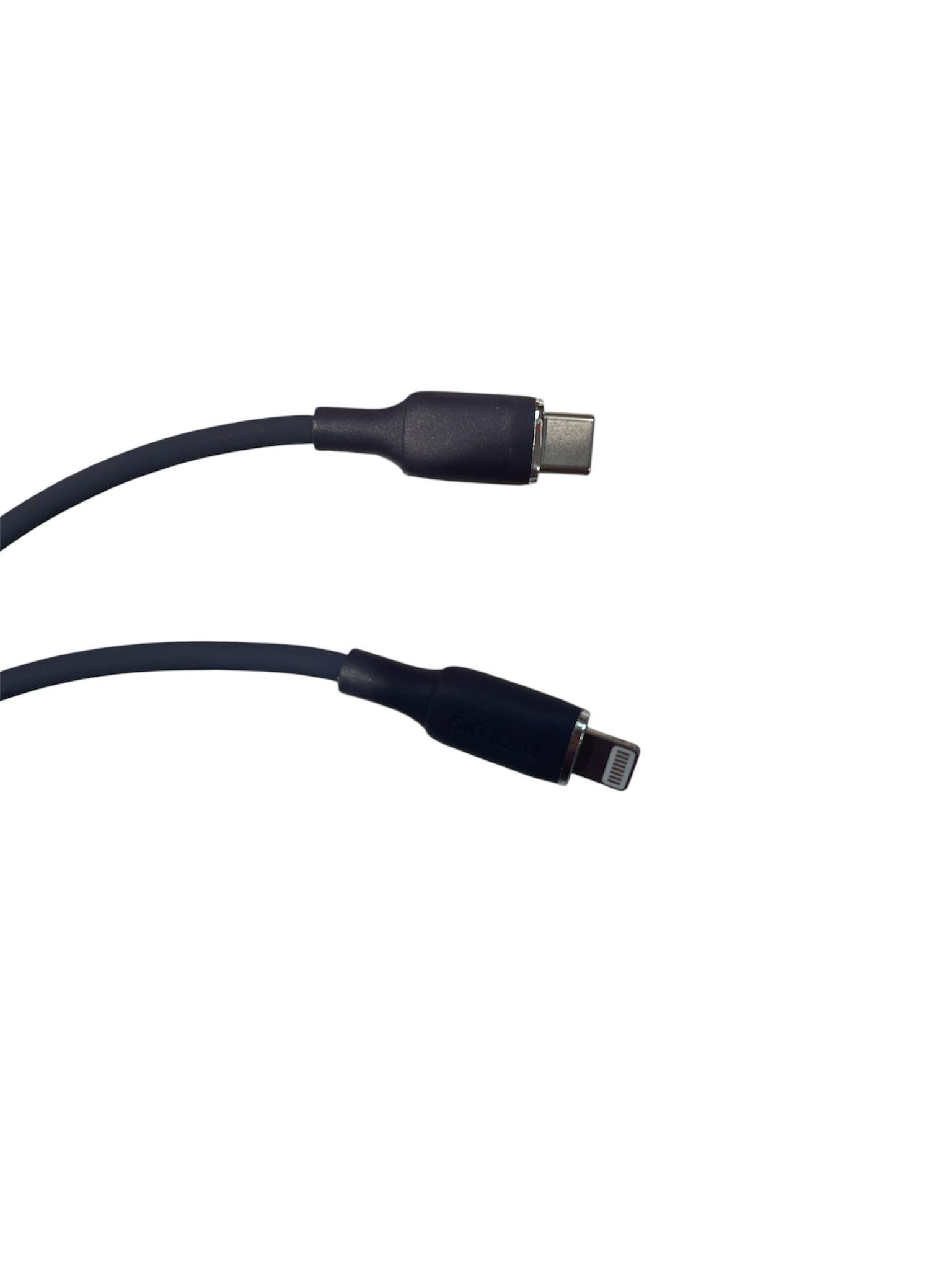 Simex SPK-14 Potency 66watt 120cm USB-C To Lightning Şarj ve Data Kablosu