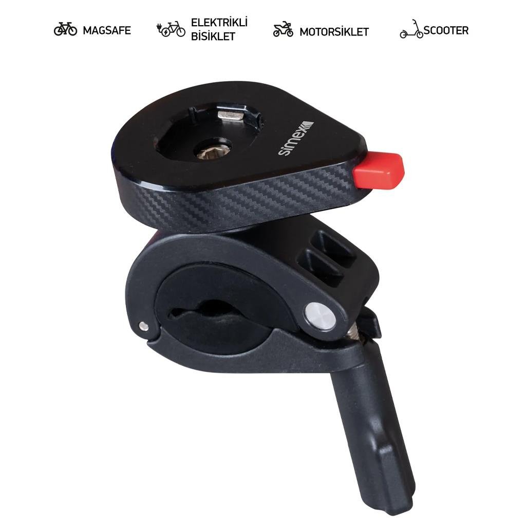 Simex ST-205 Motohold Kilitli Motor Telefon Tutucu