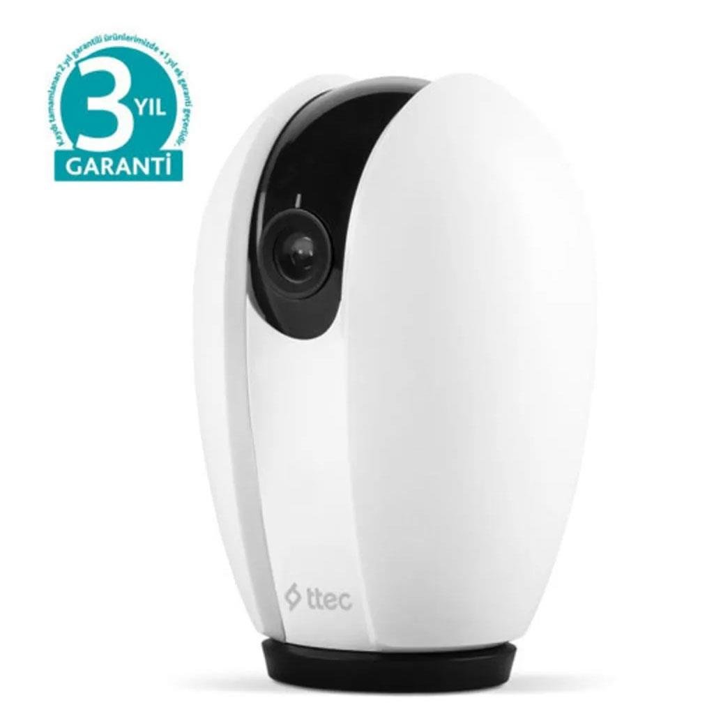 Ttec 2AGK02 Wizi Pro Full HD 360 Derece Tak Çalıştır Wi-Fi Akıllı Kamera