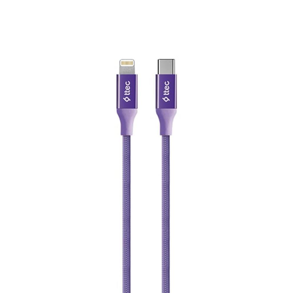 Ttec 2DK41 Type-C to Lightning 20W Süper Hızlı Şarj Kablosu 1.5mt.