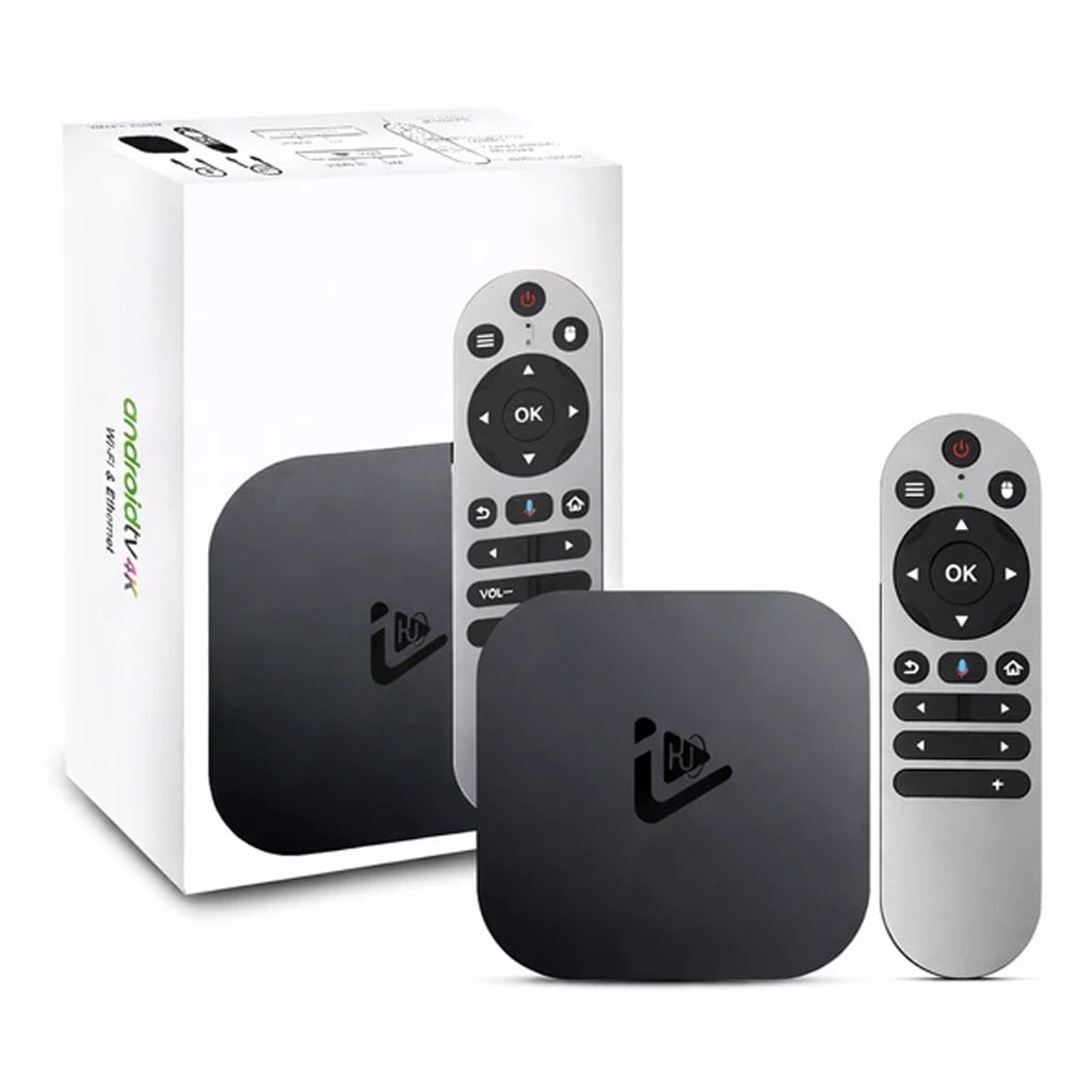 ZOKU ZK-48 Android TV 4K TV Box (Wifi + Ethernet)