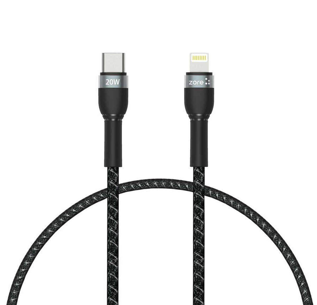 Zore Shira Serisi Type-c to Lightning PD Kablo 30 Cm
