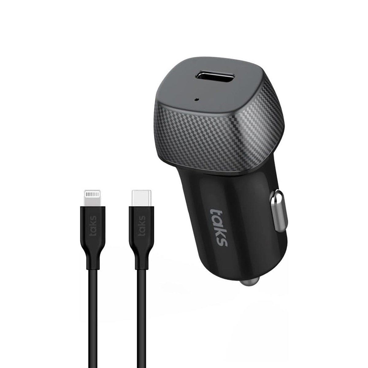 Taks 5CP01LS USB-C 30W PD Araç Çakmaklık Şarj Aleti