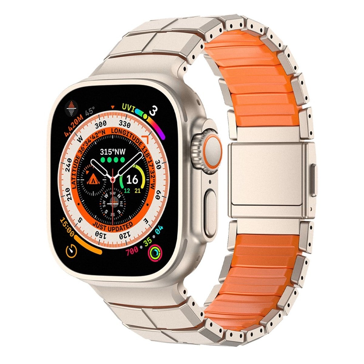 Apple Watch Ultra 49mm Mohseven iWatch Titancore No.1 Metal Kordon