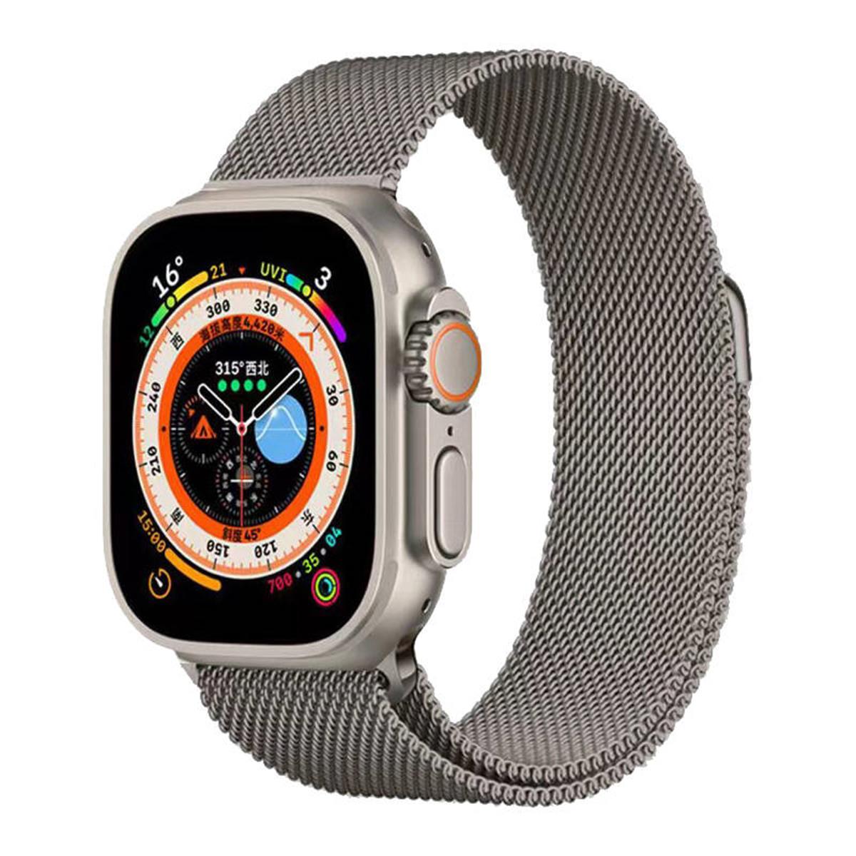 Apple Watch Ultra 49mm Zore KRD-98 Metal Kordon