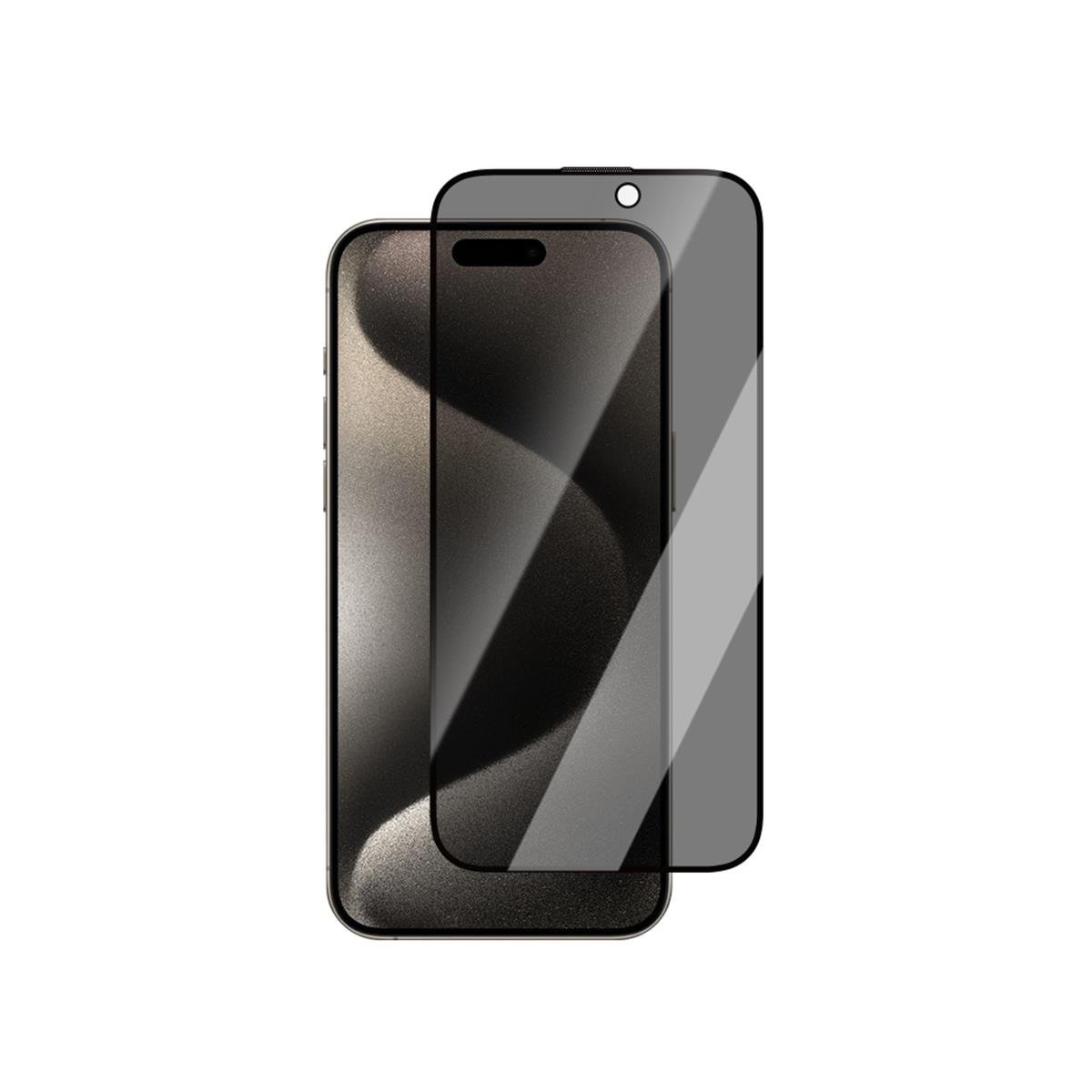 Apple iPhone 15 Plus CaseWorld Ultra-Thin Serisi Privacy 0.15mm HA Cam Ekran Koruyucu