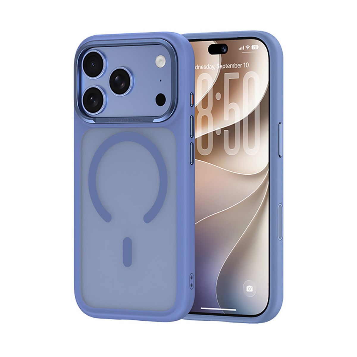 Apple iPhone 17 Pro Kılıf M-Safe Şarj Özellikli Benks Mist C-Magnet Yeni Seri Kapak