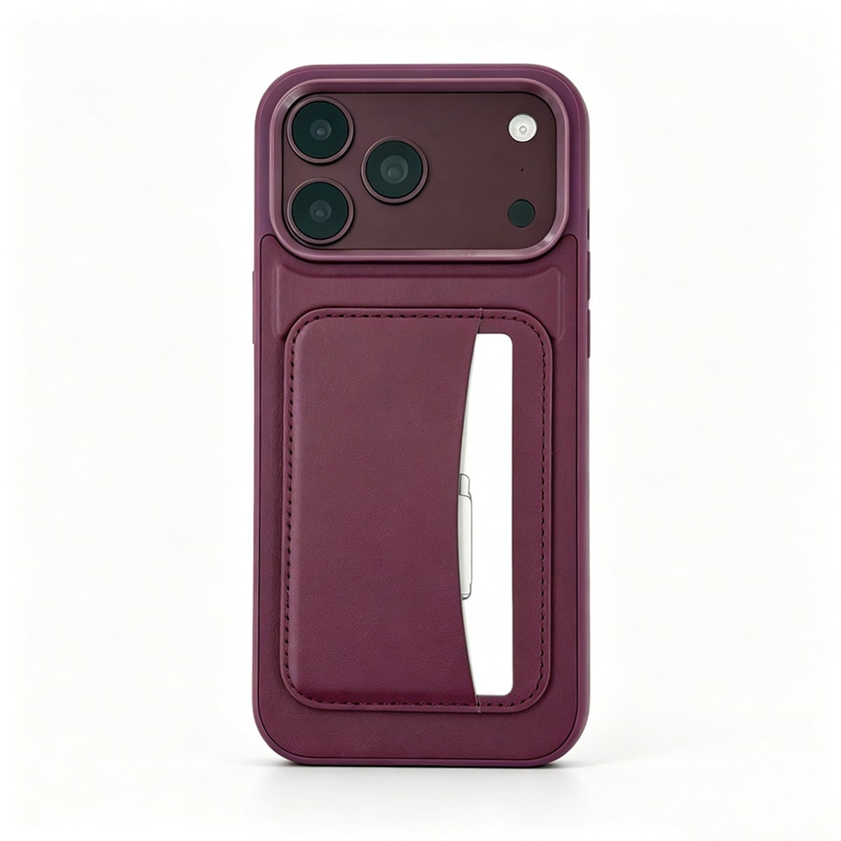 Apple iPhone 18 Pro Kılıf Kartlıklı Zore X-Kart Silikon Kapak
