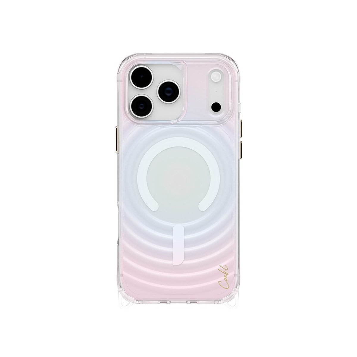 Apple iPhone 18 Pro Kılıf M-safe Şarj Özellikli Renk Geçişli Coehl Vela Kapak