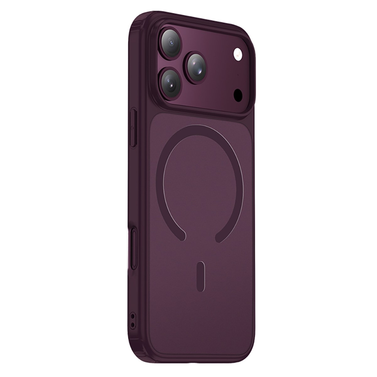 Apple iPhone 18 Pro Max Kılıf M-safe Şarj Özellikli Mat Arka Yüzey Wlons Lola Kapak