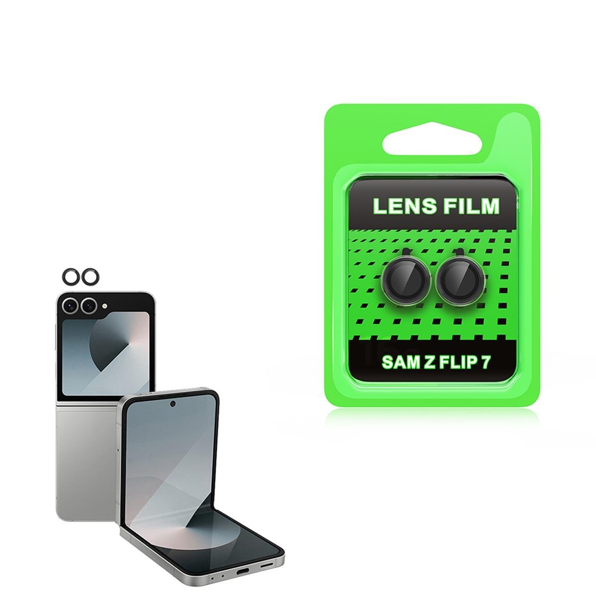 Galaxy Z Flip 7 Zore CL-07 Kamera Lens Koruyucu