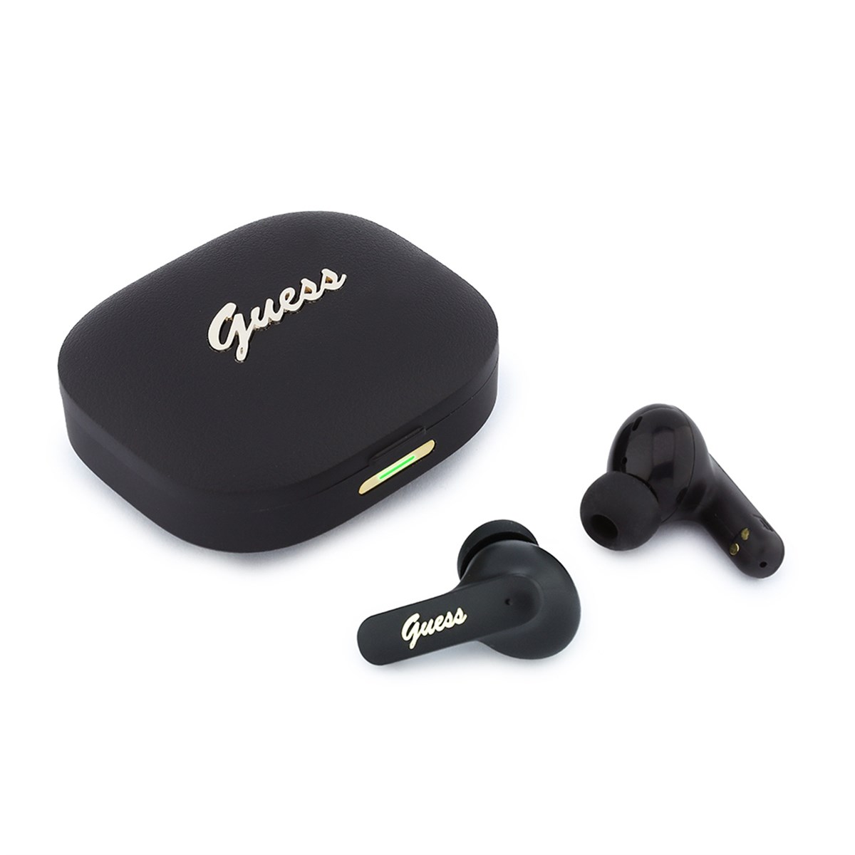 Guess Orjinal Lisanslı Script Metal Yazı Logolu TWS Kulak İçi Bluetooth Kulaklık