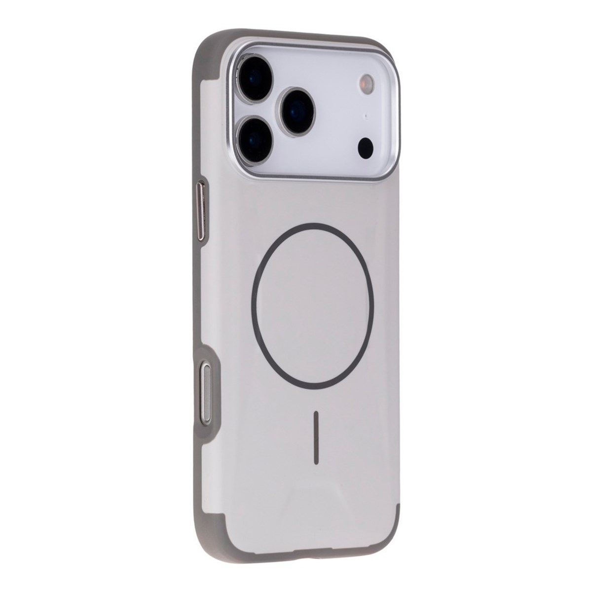 Koen iPhone 17 Pro Max Uyumlu MagSafe Kılıf – Kablosuz Şarj Destekli, Köşe Koruma Darbe Emici, Şeffaf Mat Premium Telefon Kılıfı, Taş Rengi
