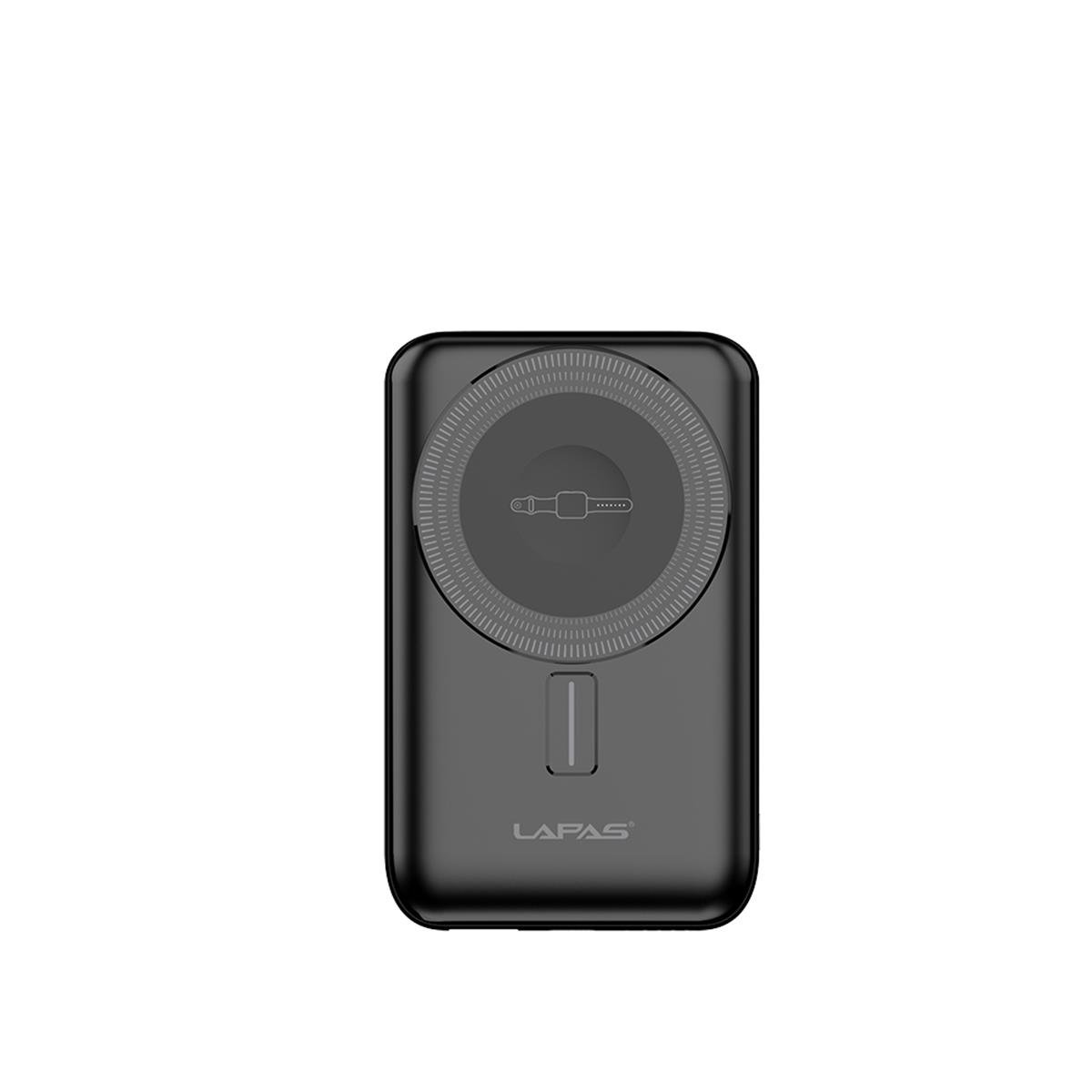 Lapas LP-PW004 Akıllı Saat Kablosuz Şarj Özellikli Wireless Powerbank 10000mAh 15W