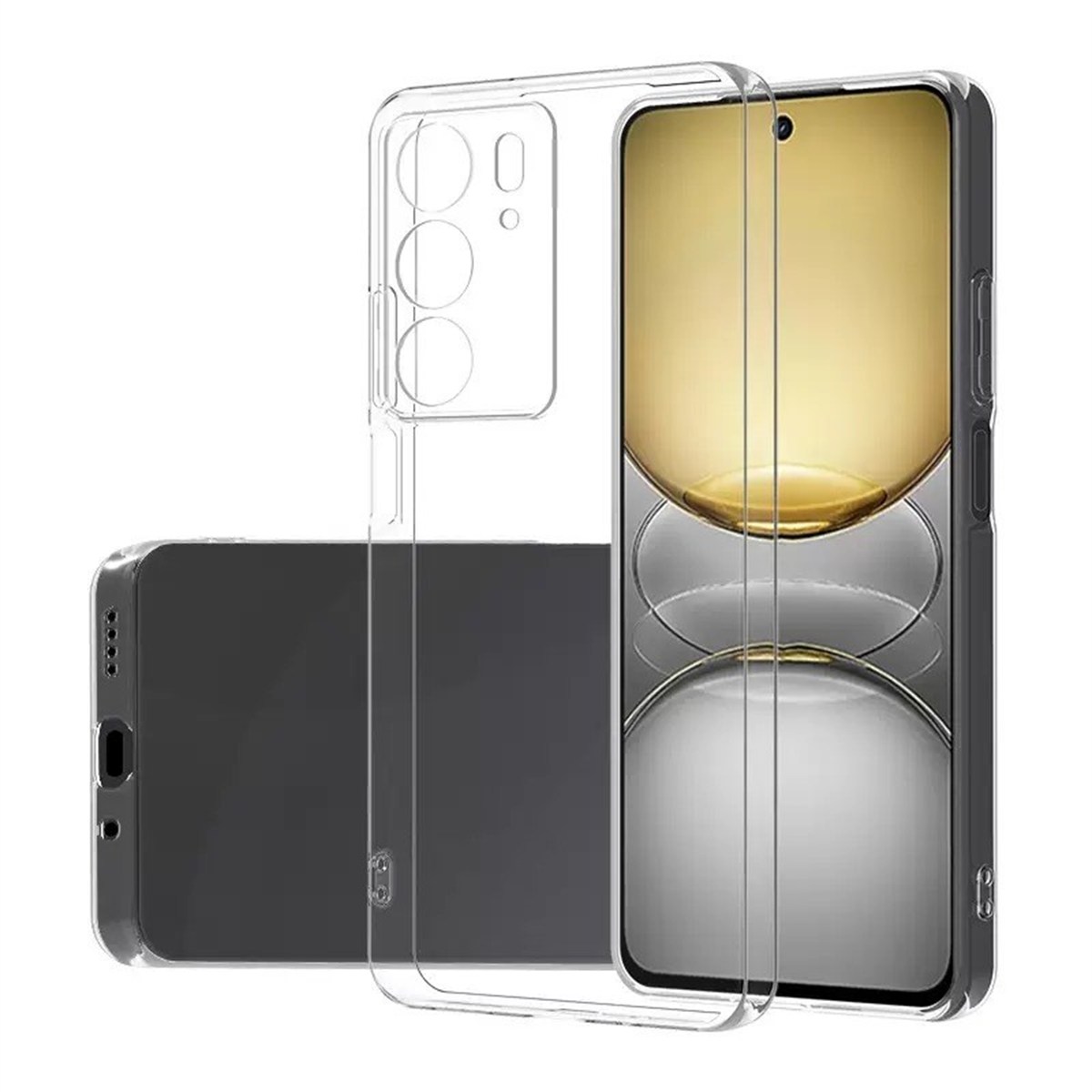 Realme C75 Kılıf Zore Süper Silikon Kapak