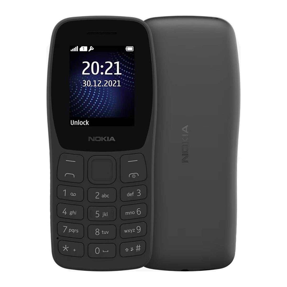 Nokia 105 TA-1416 DS Siyah Tuşlu Telefon