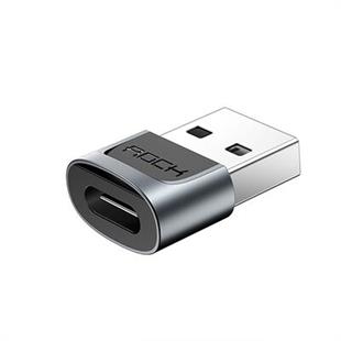 Dönüştürücü/Bağlantı Aparatları Rock Type-C to USB Adaptör OTG Dönüştürücü