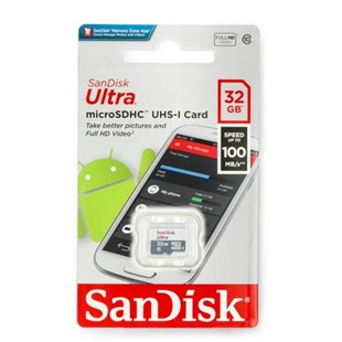 HAFIZA KARTI Sandisk Fla Ultra 32 Gb C10 Uhs-I Micro Sd Gn3mn