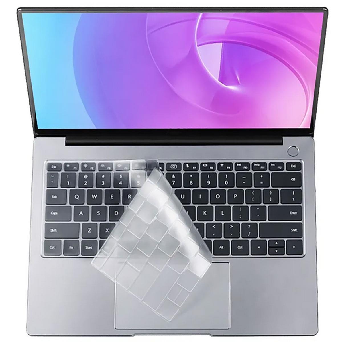 Apple Macbook Air 11' A1370-A1465 Zore Klavye Koruyucu Transparan Buzlu  Silikon Ped