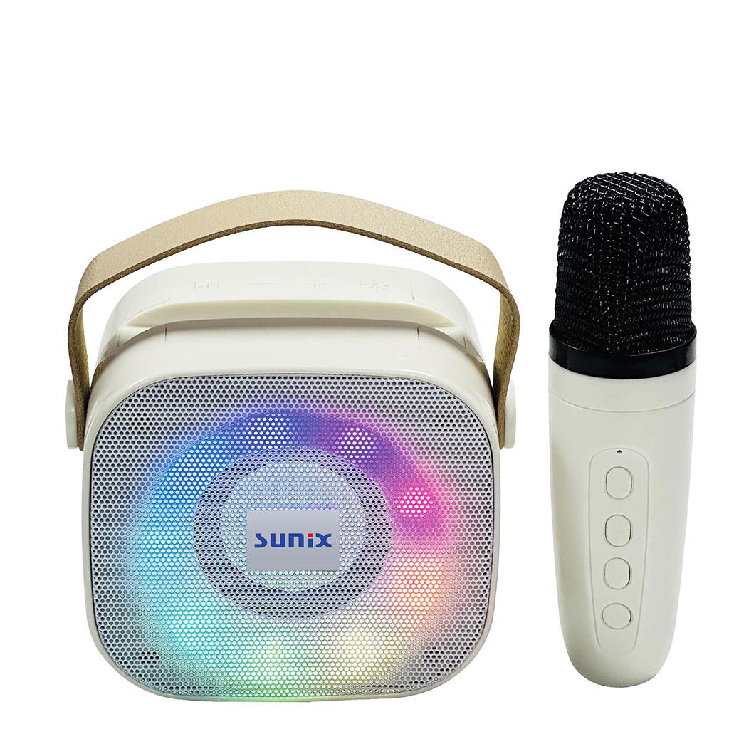 Sunix BTS-76 Kablosuz Mikrofonlu Karaoke Mini Sepeaker - Ses Bombası |  Mobicaps