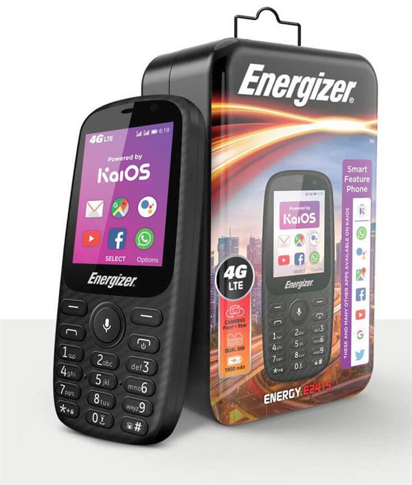 Tuşlu Telefon - Energizer E241S 4G Telefon - Akıllı Tuşlu Telefon | Mobicaps
