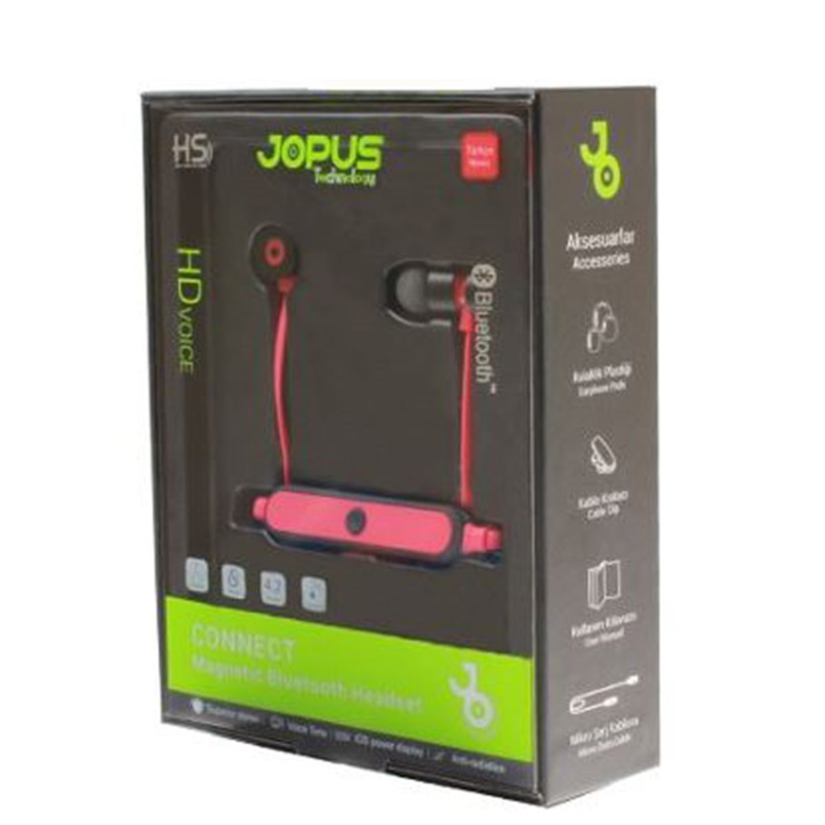 Jopus Manyetik Bluetooth Kulaklık BH-01 | Mobicaps
