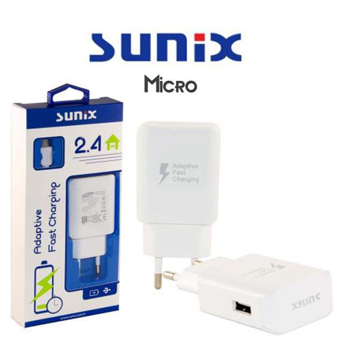 Sunix Micro Hızlı Şarj Cihazı | Mobicaps