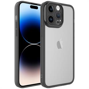Apple iPhone 14 Pro Max Kılıf Kamera Korumalı Transparan Zore Post Kapak