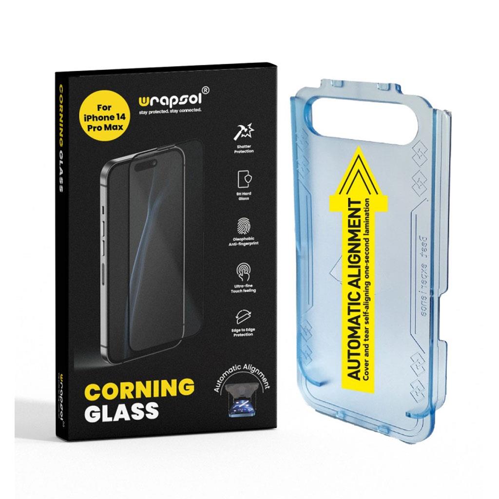 Wrapsol Iphone 14 Pro Wrapsol Corning Glass Privacy (Hayalet) Ekran Koruyucu  | Mobicaps