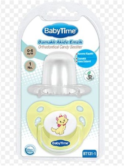BABYTİME Damaklı Akide Emzik BT131-1