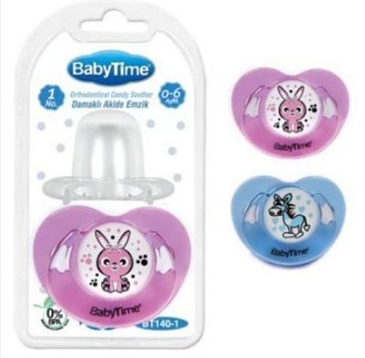 Babytime Damaklı Akide Emzik BT140-1