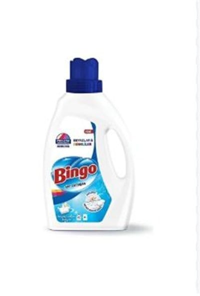 Bingo Renkli Beyaz Sıvı Çamaşır Deterjanı Beyaz Sabunlu 2600ml