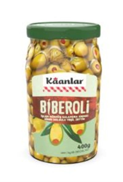 Kaanlar Biberoli Zeytin 400 gr