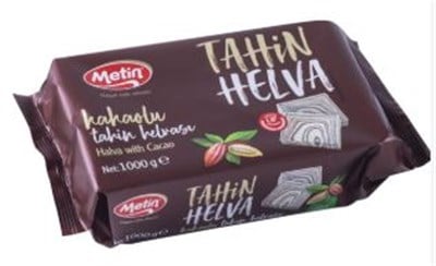 Metin Kakaolu Tahin Helvası 1000gr