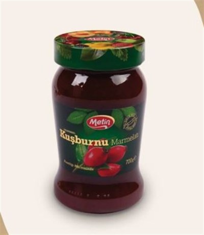 Metin Kuşburnu Marmelatı 700 gr Cam 