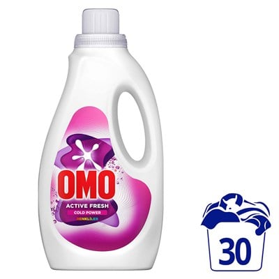 Omo Active Fresh Cold Power Renkliler için Sıvı Deterjan 1500ml