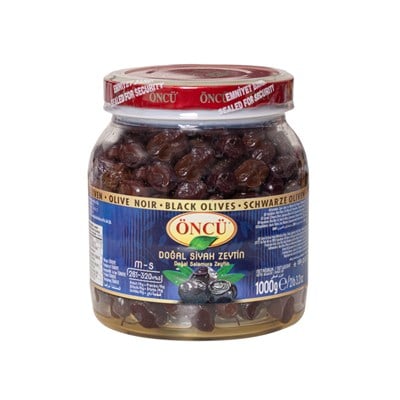 Öncü Siyah Yağlı Zeytin M/S 1000 Kg