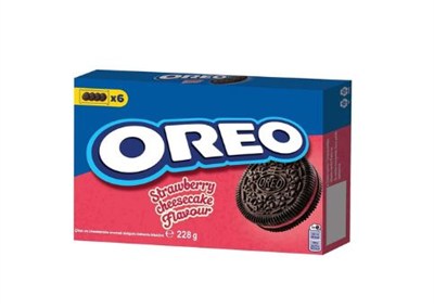 Oreo Strawberry Cheesecake Flavour  228 gr