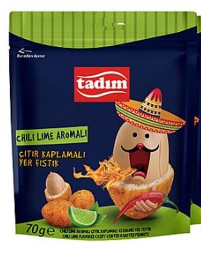 Tadım Chılı Lıme Aromalı Çıtır Kaplamalı Yer Fıstık 70gr