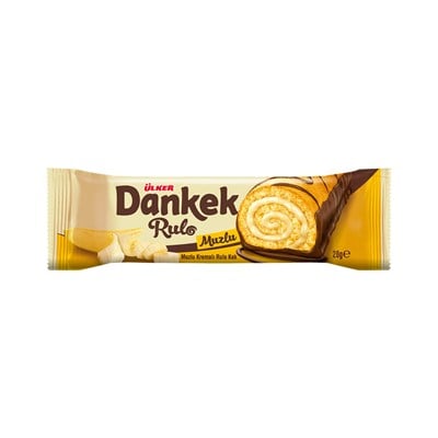 Ülker Dankek Muz Kremalı Rulo Kek 28gr
