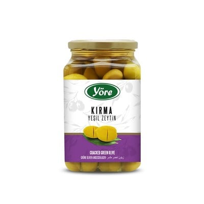 Yöre Kırma Yeşil Zeytin 550gr