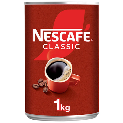 Nescafé Classic Çözünebilir Kahve 1 kg Teneke Kutu