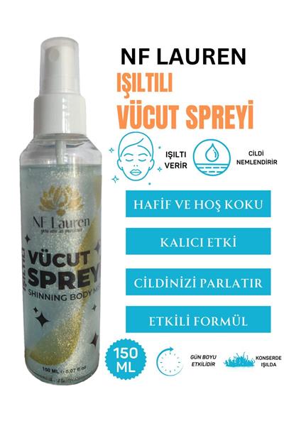 IŞILTILI VÜCUT SPREYİ 150 ML