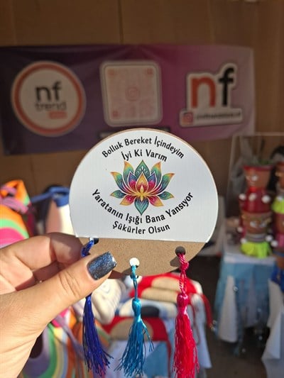 KİŞİYE ÖZE OLUMLAMA MAGNET BOLLUK BEREKET