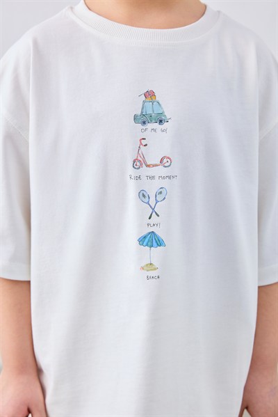Travel Themed Baskılı Tshirt